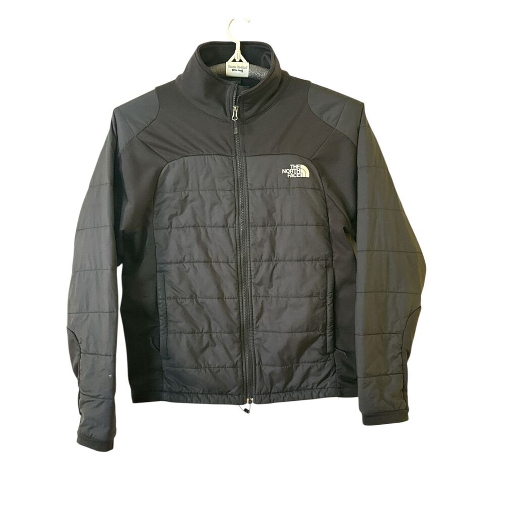 The North Face Men’s Medium Black Quilted Zip Jacket MINOR FLAW